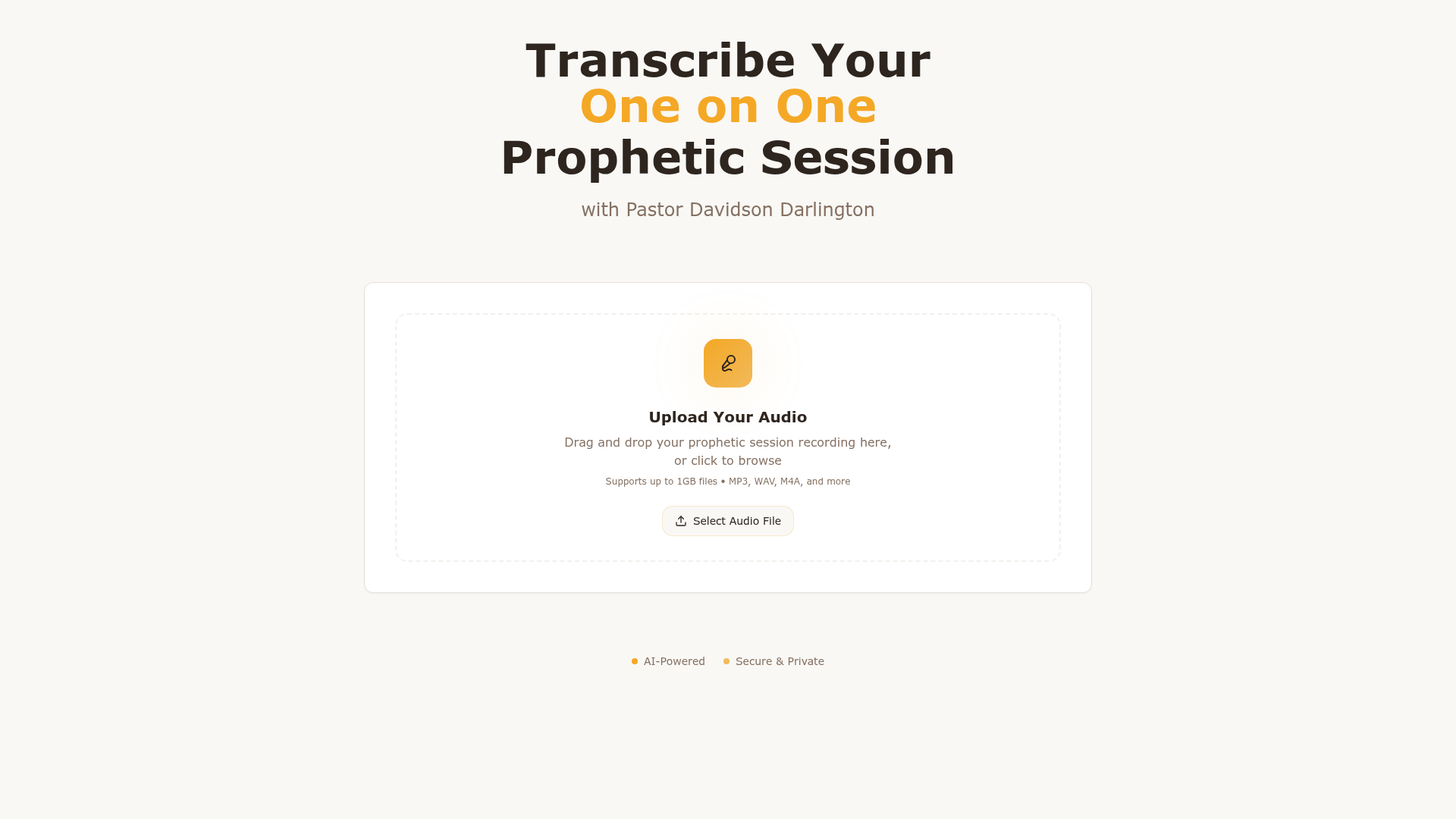 PDD Prophetic Notes interface preview
